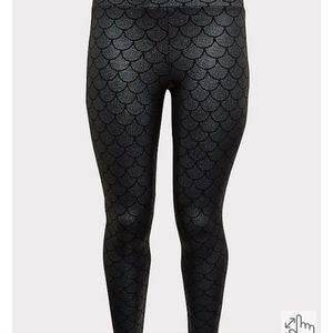 Torrid Iridescent Mermaid Leggings 4x